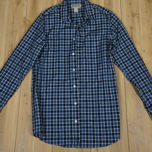 Duluth Trading Company Shirt LT Blue Large Tall